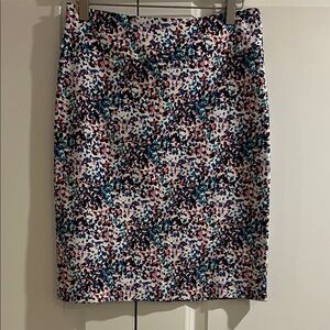 Margaret M Multicolor Pencil Skirt